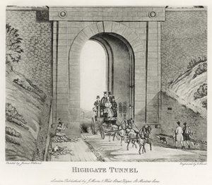Tunel Highgate autorstwa English School