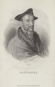 Hippolito Salviani, włoski przyrodnik autorstwa English School