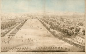 Jego Wysokość dokonuje przeglądu Korpusu Ochotniczego zgromadzonego w Hyde Parku na cześć Urodzin, 4 czerwca 1799 r.