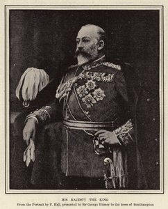 Jego Królewska Mość (grawerunek) autorstwa English School
