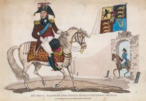 Jego Królewska Wysokość Książę Regent Wielkiej Brytanii autorstwa English School