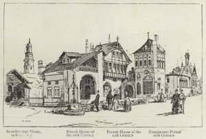 Historia mieszkań ludzkich na wystawie w Paryżu autorstwa English School
