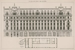 Holborn Viaduct Hotel, Londyn autorstwa English School