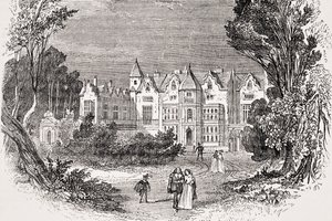 Holland House, Kensington, z książki „Old England