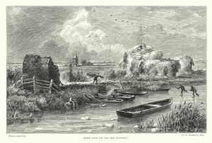 Holm Lode, w kraju Fen (rycina) autorstwa English School
