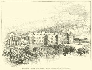 Pałac i opactwo Holyrood autorstwa English School