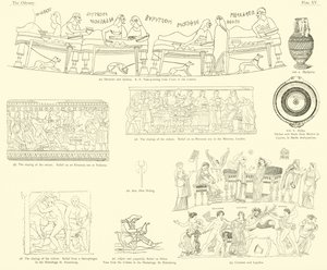 Homer Odyseja autorstwa English School