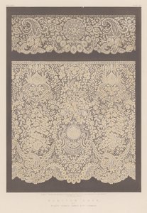 Honiton Lace autorstwa panów Howell James and Co, Londyn autorstwa English School