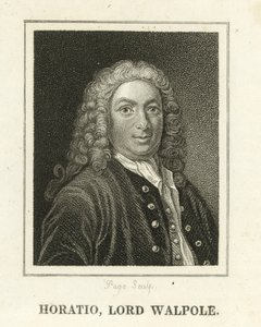 Horatio, Lord Walpole (grafika) autorstwa English School