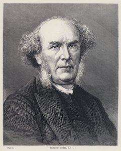 Horatius Bonar, DD (rycina) autorstwa English School