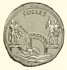 Horacy Cocles autorstwa English School