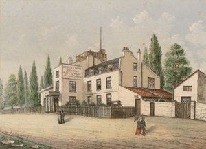 Hornsey Wood House Tavern, Londyn autorstwa English School