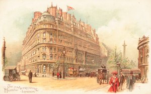 Hotel Metropole na Whitehall Place autorstwa English School