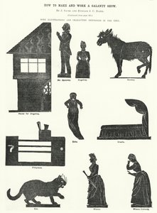 Jak zrobić i wykonać pokaz galanty, J Sachs i Eustace J C Baird (grafika) autorstwa English School