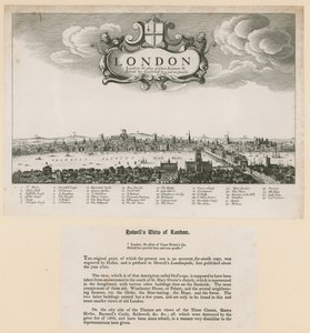 Howells Widok na Londyn autorstwa English School
