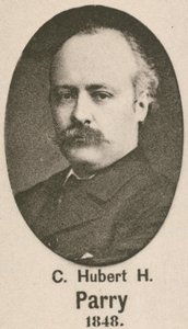 Hubert Parry (grawerunek) autorstwa English School