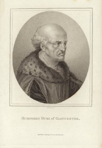 Humphrey, książę Gloucester autorstwa English School