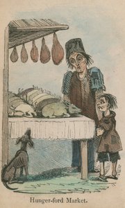 Targ Hungerford, Londyn autorstwa English School