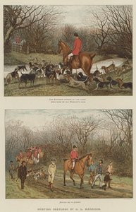 Szkice myśliwskie (chromolitho) autorstwa English School