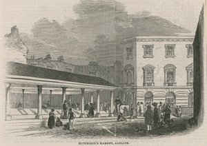 Targ Hutchinsons, Aldgate, Londyn autorstwa English School