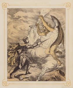 Ilustracja do książki Bunyana "Pilgrim