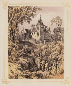 Ilustracja do książki Bunyana "Pilgrim
