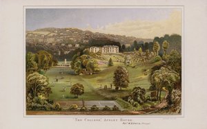 Ilustracja do Przewodnika po Torquay (chromolitho) autorstwa English School