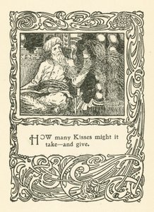 Ilustracja do Rubaiyata Omara Khayyama (litografia) autorstwa English School