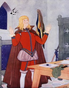 Ilustracja do Szczęśliwego księcia Oscara Wilde