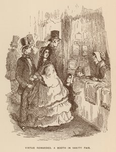 Ilustracja do Vanity Fair autorstwa Thackeraya autorstwa English School