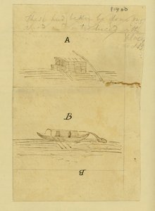 Ilustracja z listów napisanych w podróży do zachodnich części Stanów Zjednoczonych..., Elias Fordham Pym, 1818 (patrz także 332331) autorstwa English School