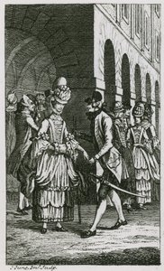 Ilustracja z listy Harriss, wydanie z 1773 r. autorstwa English School
