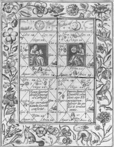 Ilustracja zaczerpnięta z Theatrum Chemicum Britannicum przez Eliasa Ashmole