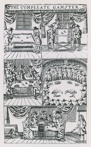 Ilustracje z The Compleat Gamester autorstwa English School
