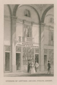 Wnętrze Lowther Arcade autorstwa English School