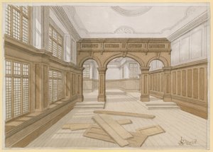 Wnętrze Starego Sądu Admiralicji, Doctor Commons autorstwa English School