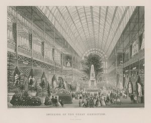 Wnętrze Wielkiej Wystawy, 1851, Transept Południowy autorstwa English School