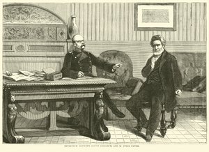 Wywiad między hrabią Bismarckiem i M Julesem Favrem, wrzesień 1870 autorstwa English School