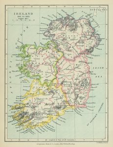 Irlandia (druk kolorowy) autorstwa English School