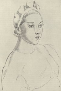 Irina Baronova, rosyjska baletnica autorstwa English School