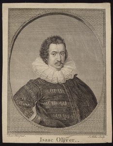 Izaak Oliver autorstwa English School