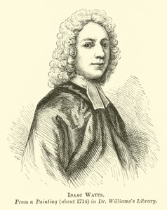 Izaak Watts autorstwa English School