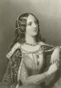 Isabella of Valois, druga żona króla Ryszarda II autorstwa English School