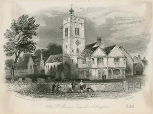 Islington, St Marys (stary kościół) autorstwa English School