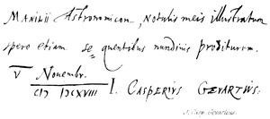J Casp: Gevartius autorstwa English School