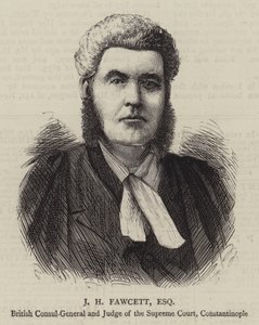 JH Fawcett, Esquire (Grawerowanie) autorstwa English School
