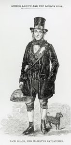 Jack Black, Jej Królewska Mość Ratcatcher, ok. 1840 r. autorstwa English School