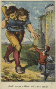 Jack spotyka olbrzyma o dwóch głowach autorstwa English School