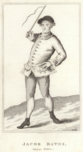 Jacob Bates, jeździec konny autorstwa English School