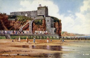 Drabina Jacobsa, Sidmouth (kolor lito) autorstwa English School
